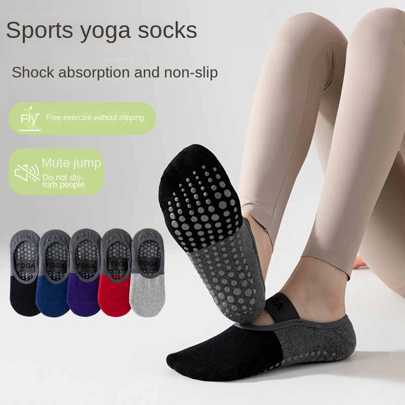 Yoga Fitness Pilates - 5 par Profesjonalnych skarpet do jogi,