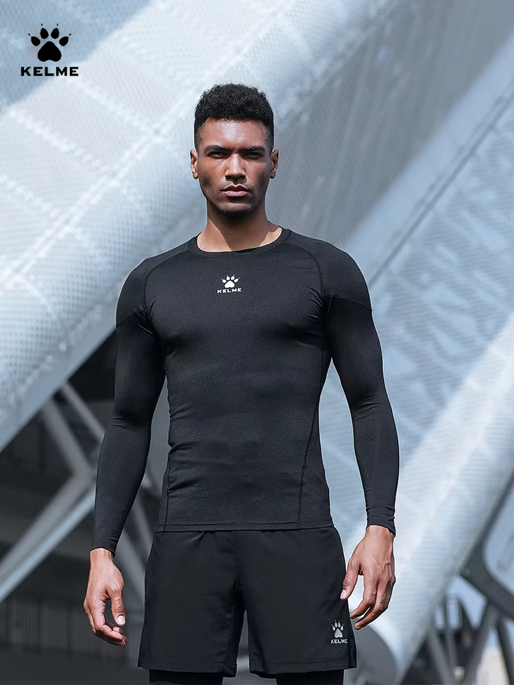 Yoga Fitness Gear - Kelme Męska koszulka do biegania na