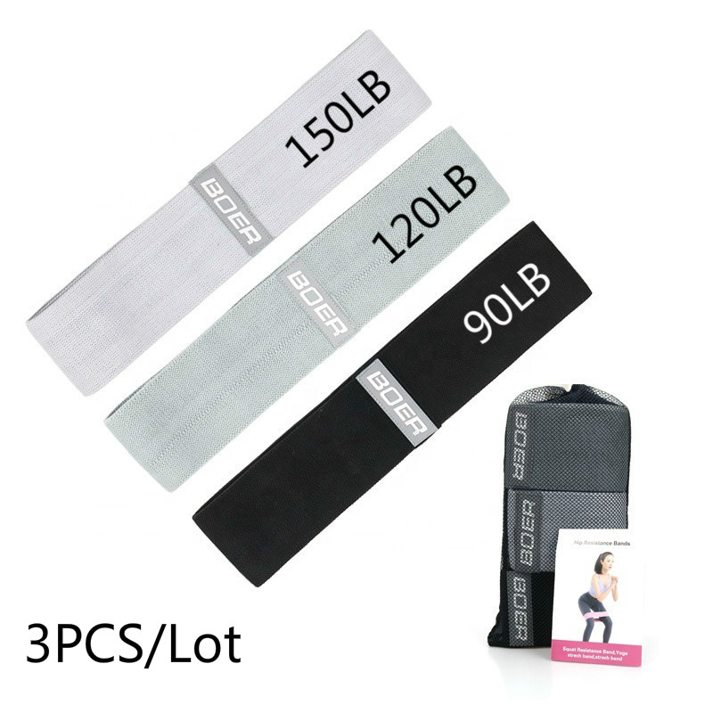 Yoga Fitness Stretching Strap - 3 sztuk kobiety mężczyźni tkaniny zestaw