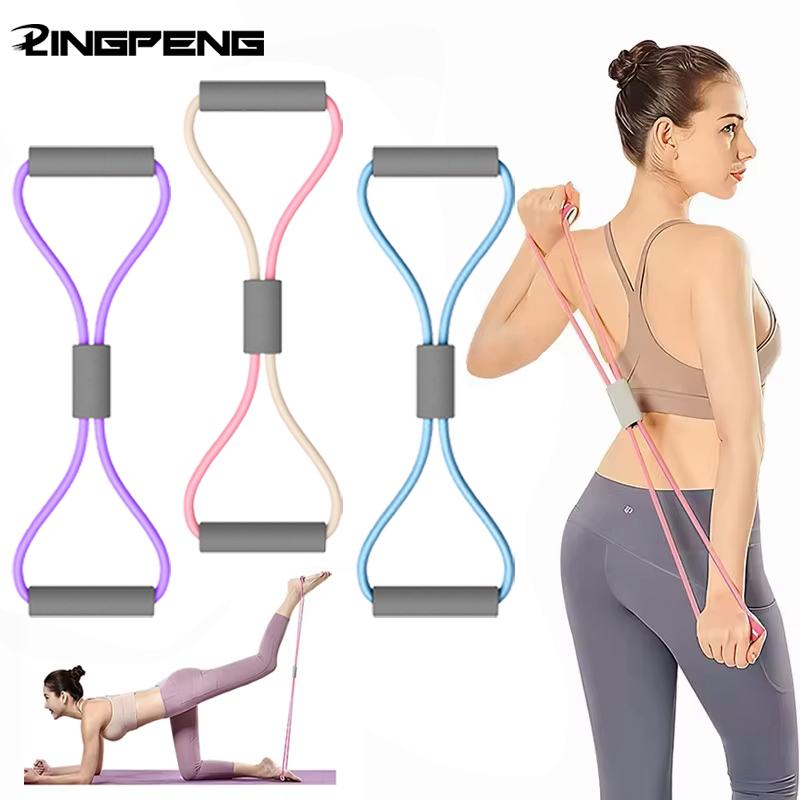 Yoga Fitness Stretching Strap - 1 szt. Elastyczna taśma do ćwiczeń