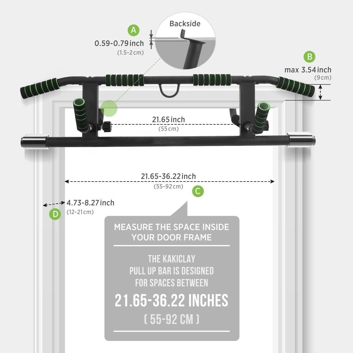 Pull Up Bar Doorframe - Drążek do podciągania Wellshow Sport do