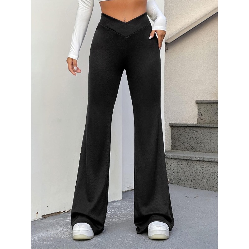 Yoga Fitness Plus - Damskie seksowne spodnie do jogi z