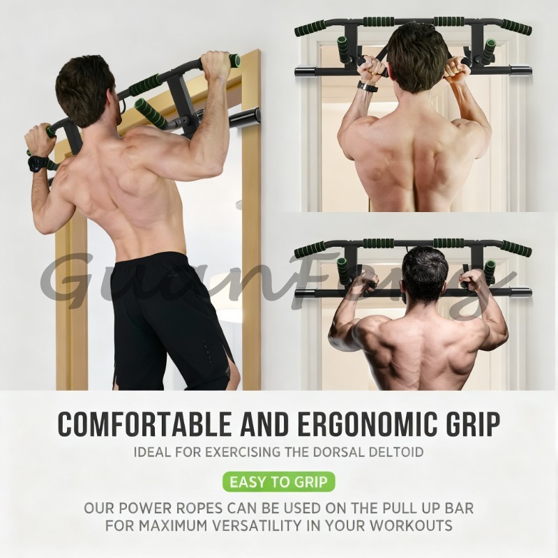Pull Up Bar Doorframe - Drążek do podciągania bez śrub montowany