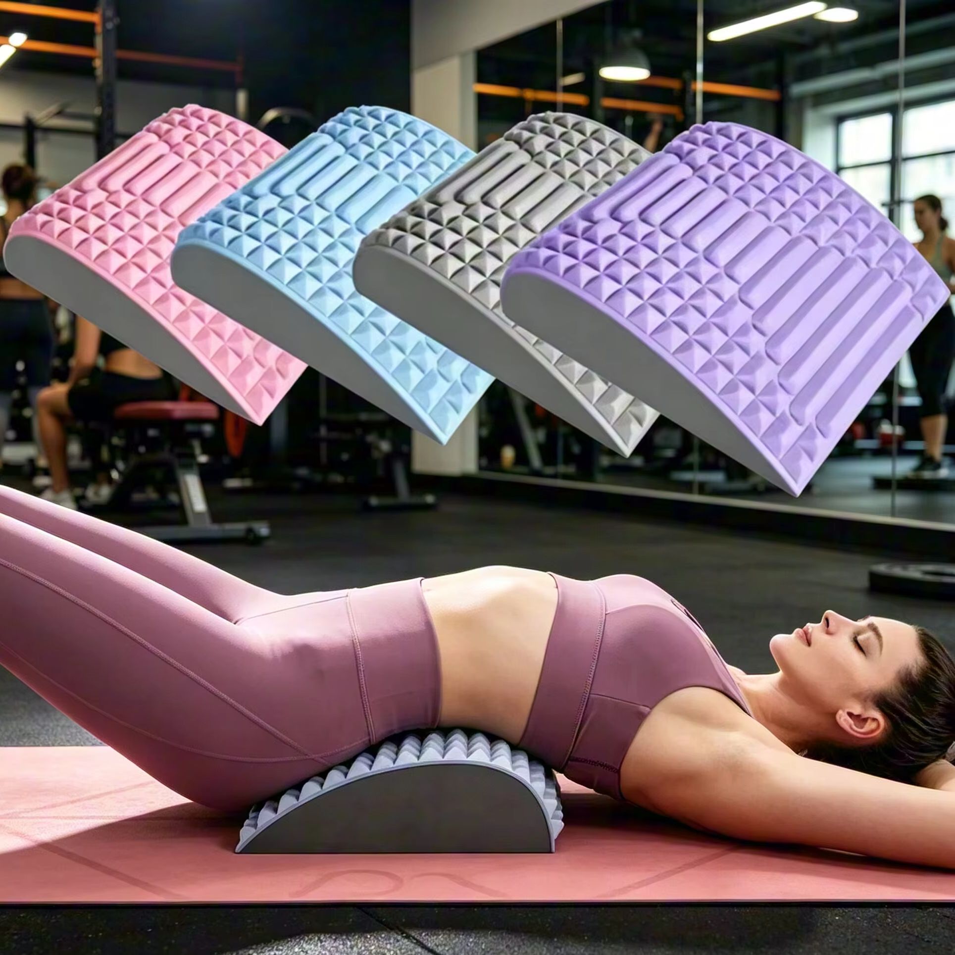 Posture Corrector Back - Poduszka do rozciągania pleców, masażer lędźwiowy