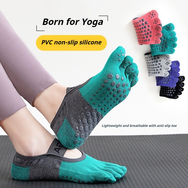 Yoga Fitness Women - Profesjonalne skarpety do pilatesu z pięcioma