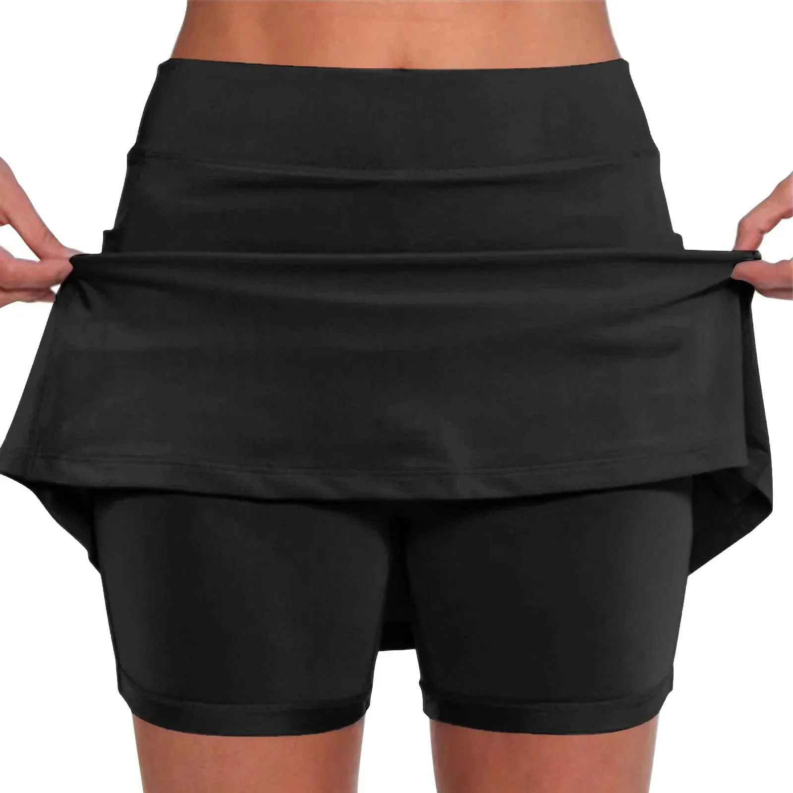 Yoga Fitness Plus - Damskie szorty sportowe plus size na