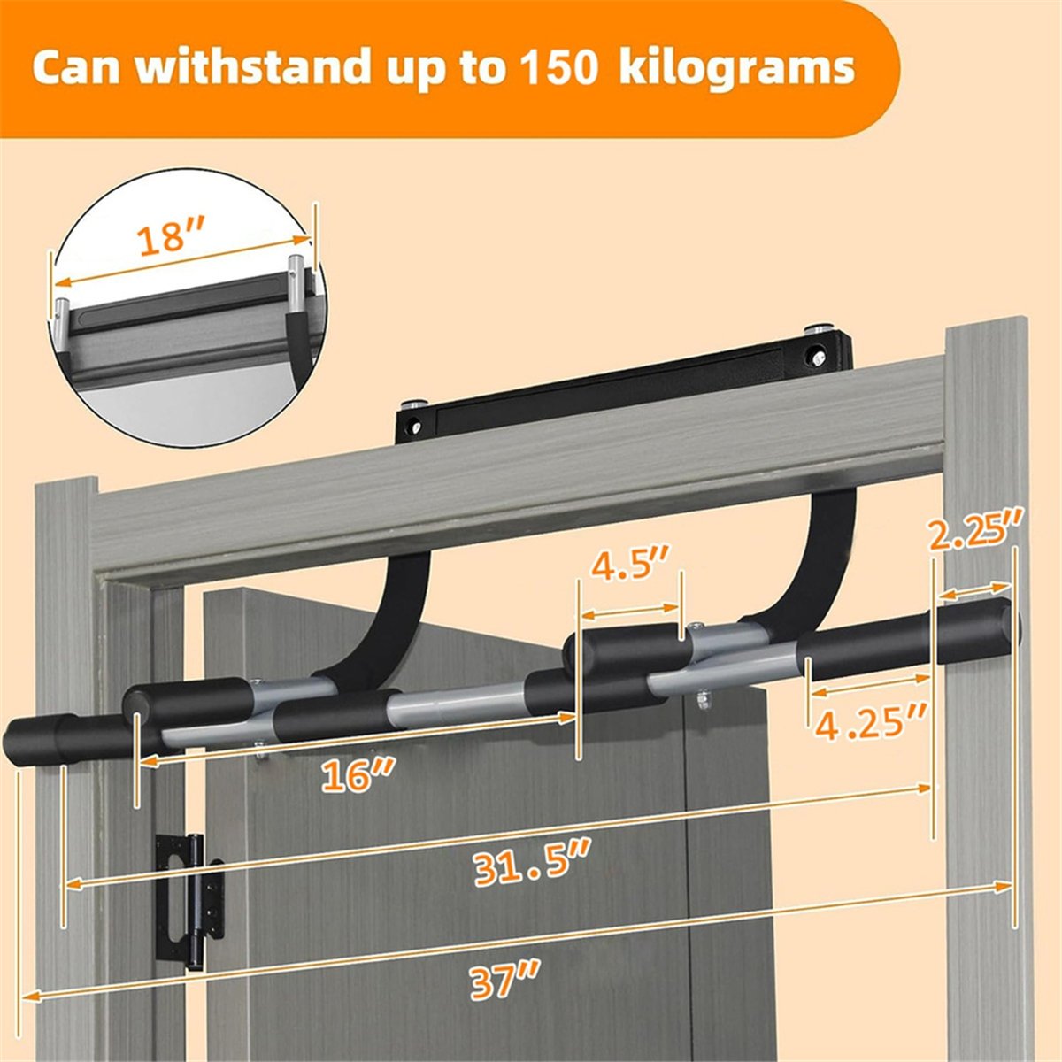 Drążek do podciągania ABST do  – Pull Up Bar Doorframe recenzja i cena