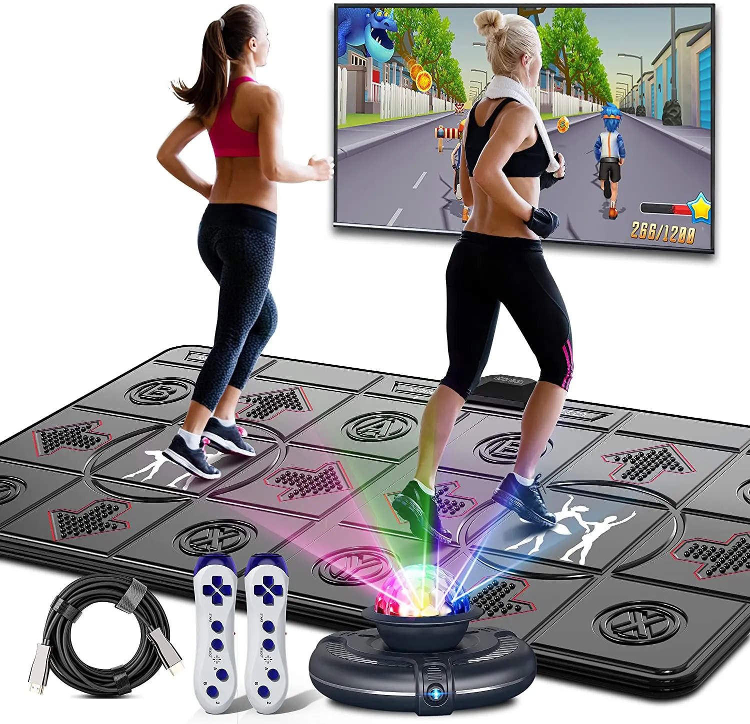 Bezprzewodowa podwójna mata ta – Yoga Fitness Tva recenzja i cena