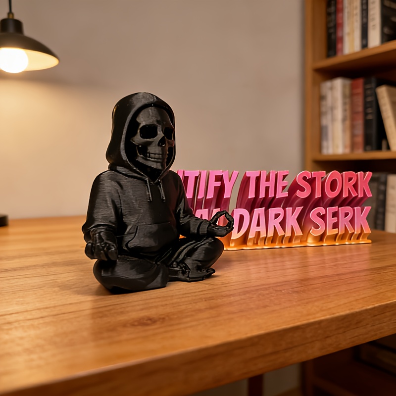 Gotycka Statuetka Szkieletu z  – Yoga Fitness Model recenzja i cena