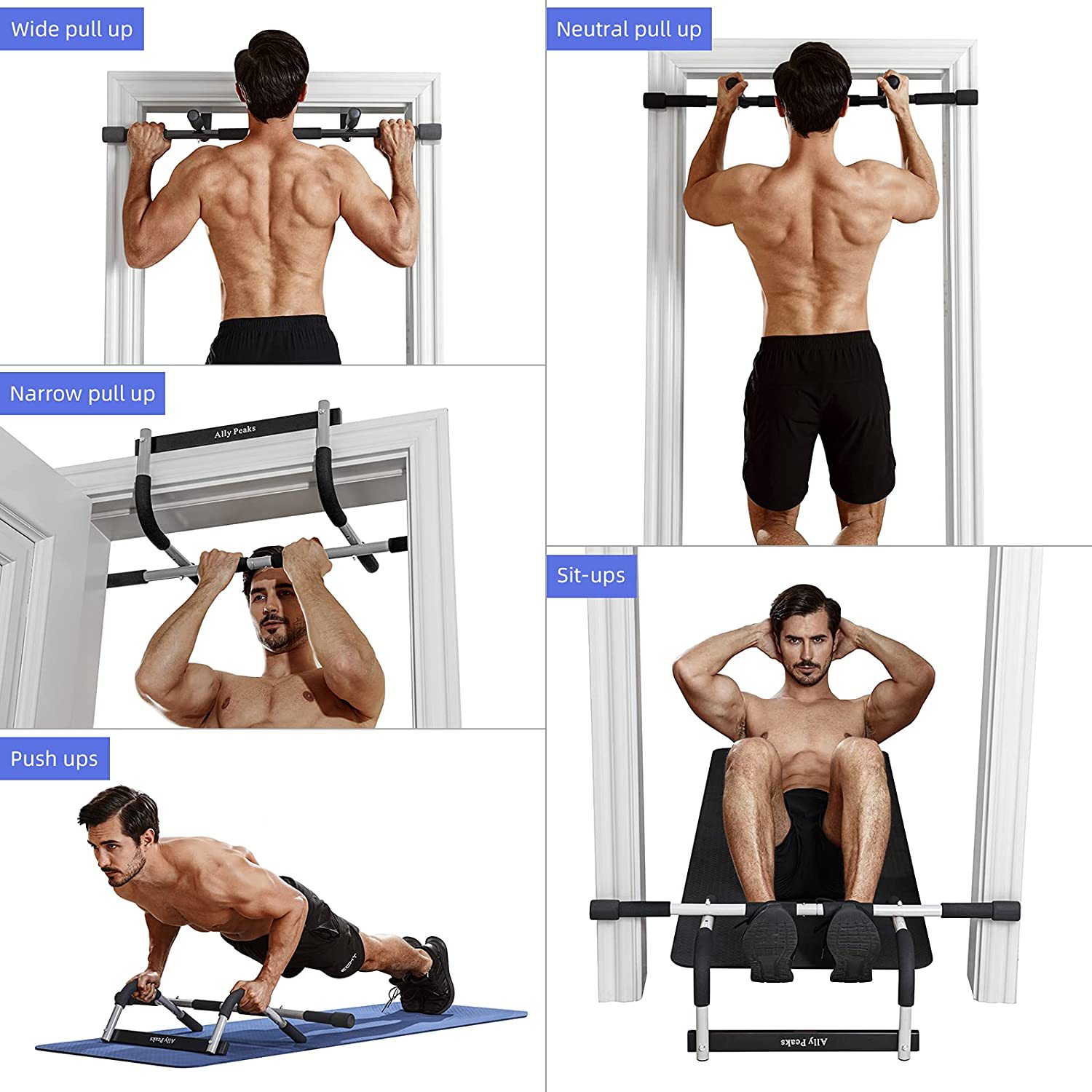 Urządzenie do ćwiczeń w domu m – Pull Up Bar Doorframe recenzja i cena