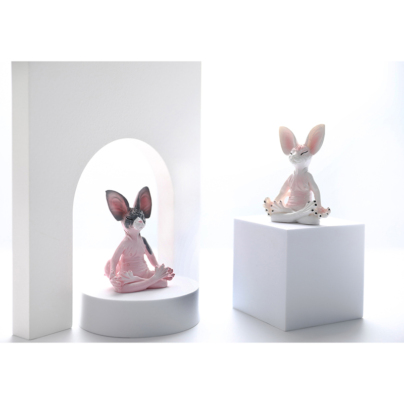 Figurka Kot Buddy w Stylu Whim – Yoga Fitness Model recenzja i cena