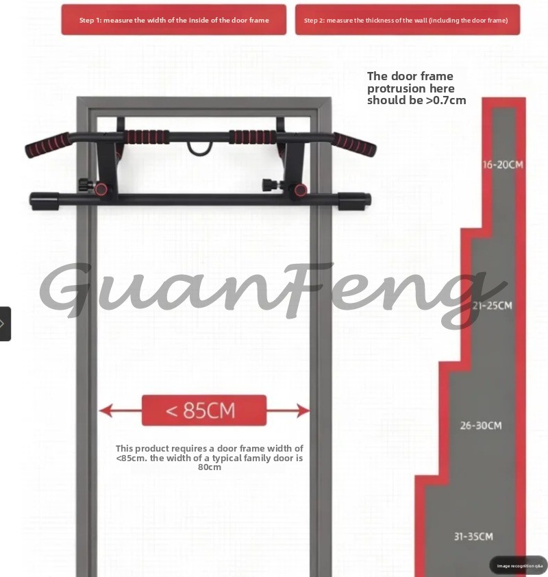 Drążek do podciągania bez śrub – Pull Up Bar Doorframe recenzja i cena