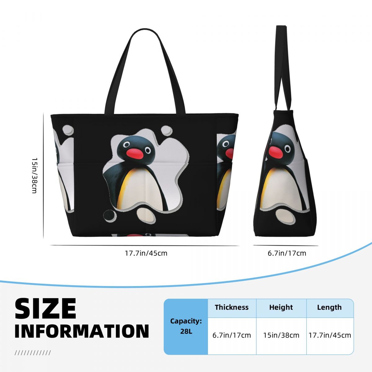 Torba plażowa Pingu Pinga Peng – Yoga Fitness Tva recenzja i cena