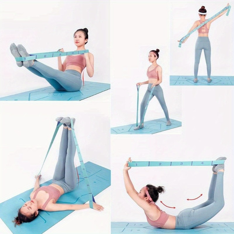 Pasek do jogi, cyfrowy pasek r – Yoga Fitness Stretching Strap recenzja i cena