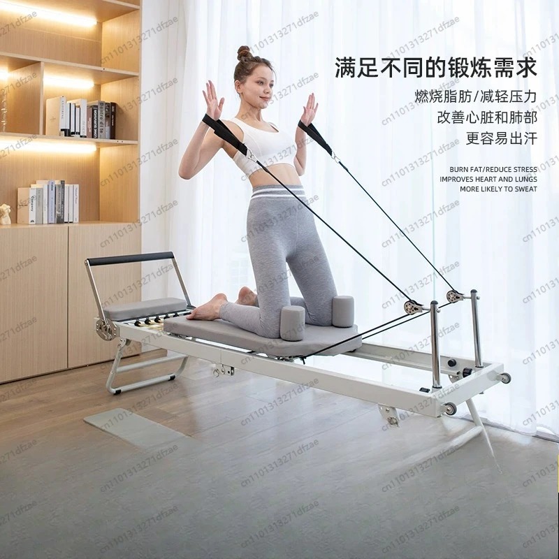 Sprzęt do pilatesu w domu, duż – Yoga Fitness Reformer recenzja i cena