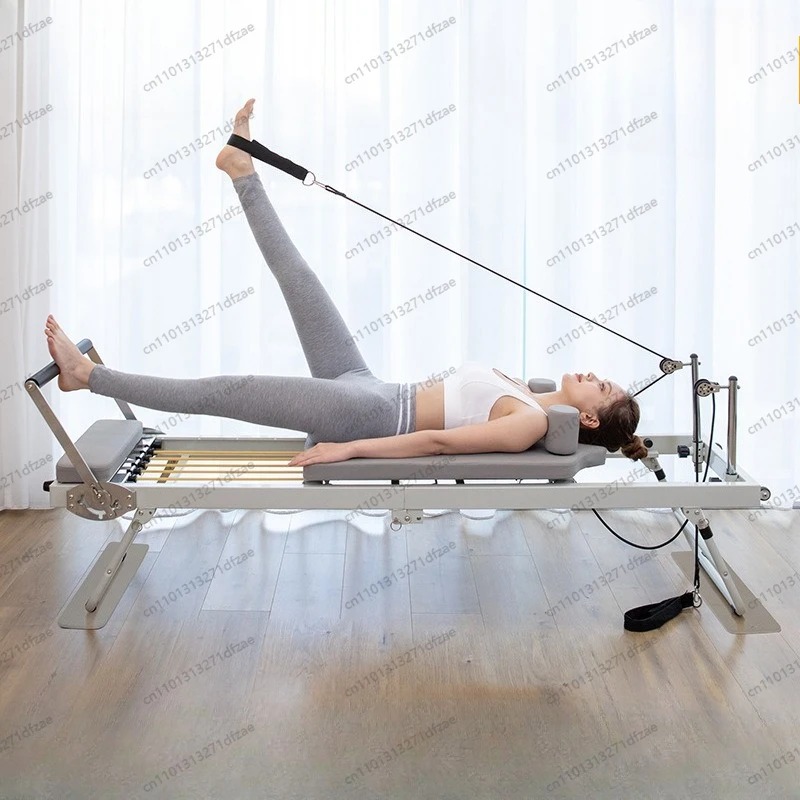 Sprzęt do pilatesu w domu, duż – Yoga Fitness Reformer recenzja i cena