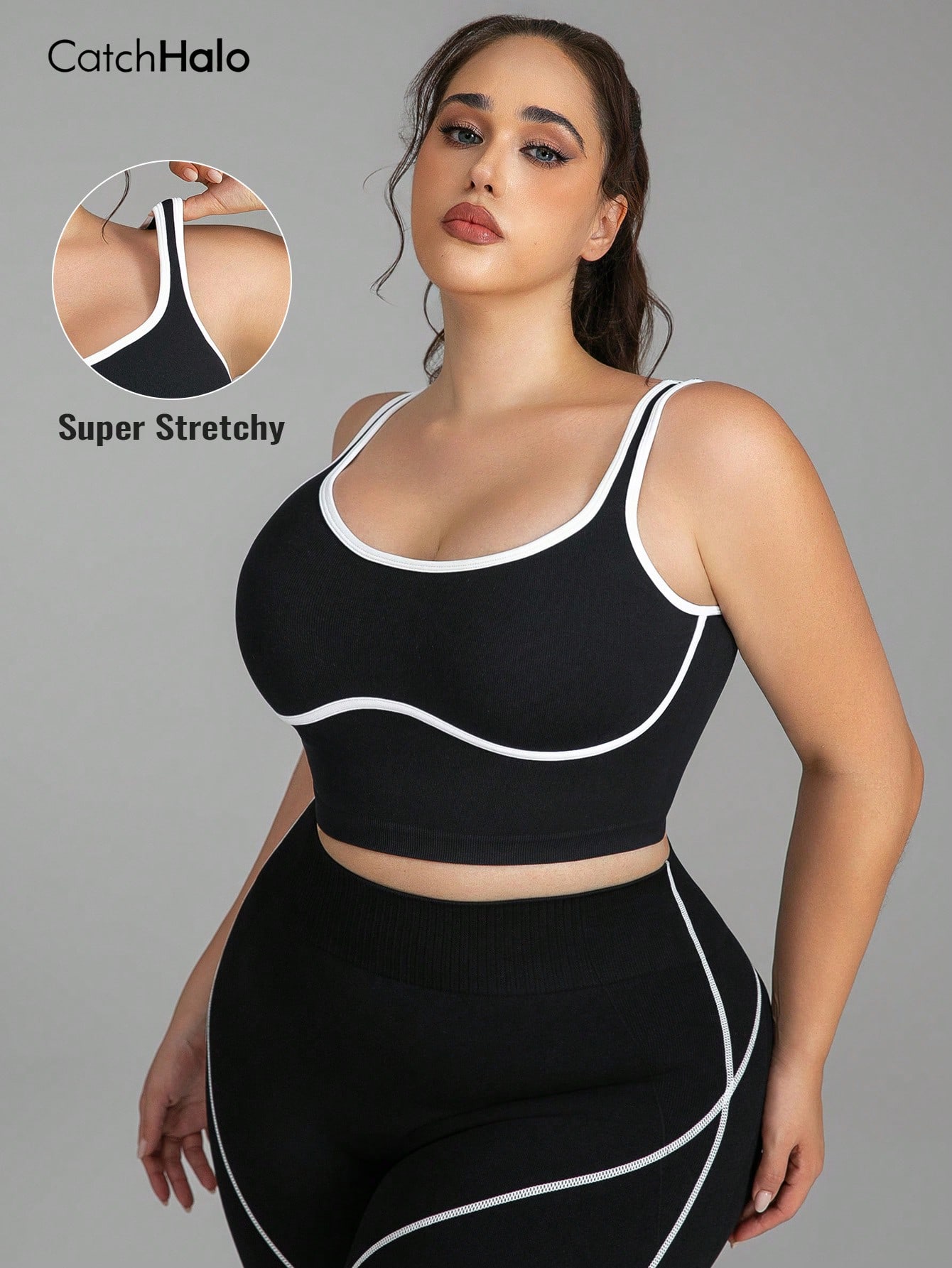 Damski bezszwowy bralet plus s – Yoga Fitness Plus recenzja i cena