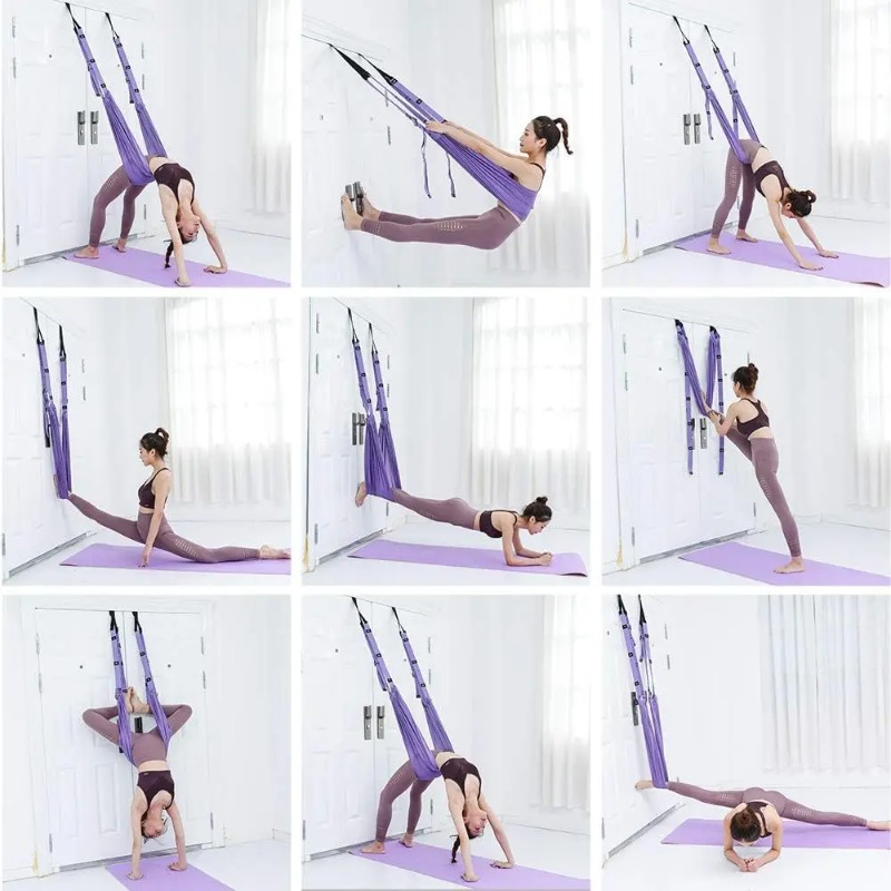 Regulowany zestaw hamaka do ae – Yoga Fitness Stretching Strap recenzja i cena