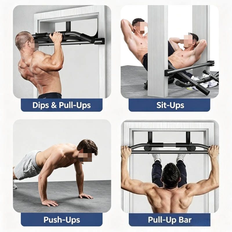 Przenośny drążek do podciągani – Pull Up Bar Doorframe recenzja i cena