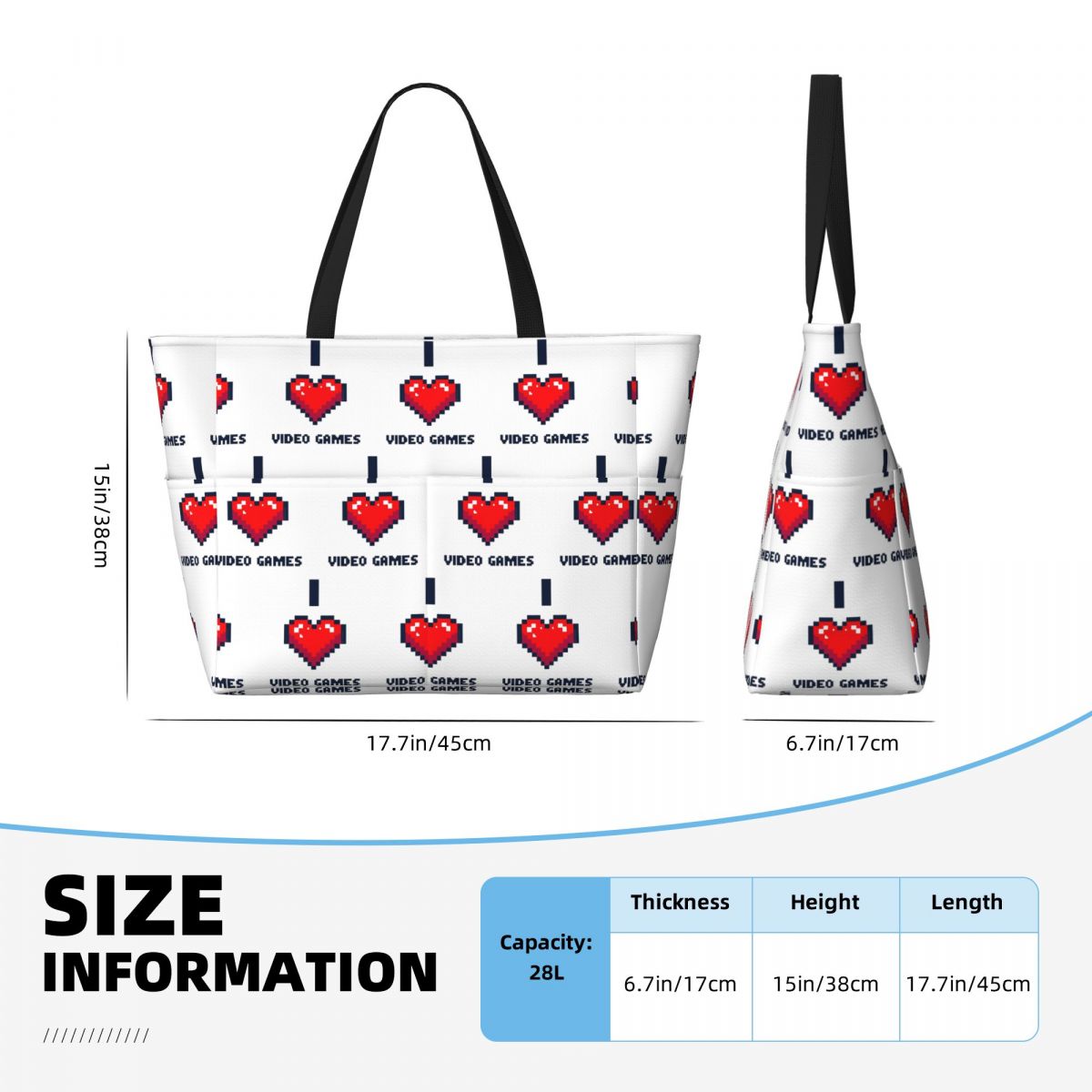 Torba plażowa I Heart Video Ga – Yoga Fitness Video recenzja i cena
