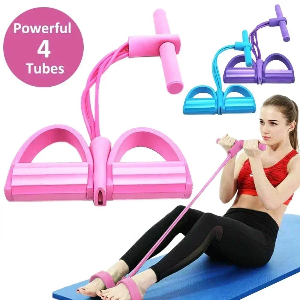 Elastyczne taśmy oporowe 4/6 p – Yoga Fitness Stretching Strap recenzja i cena